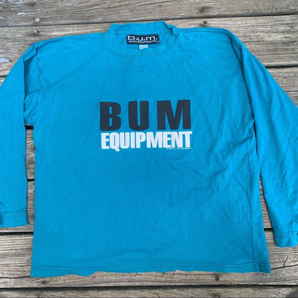 Vintage 1991 Bum Equipment long Sleeve Shirt